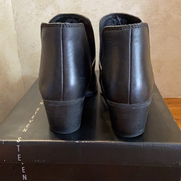 Steven Dexter Short Western Look Boots - Picture 4 of 10
